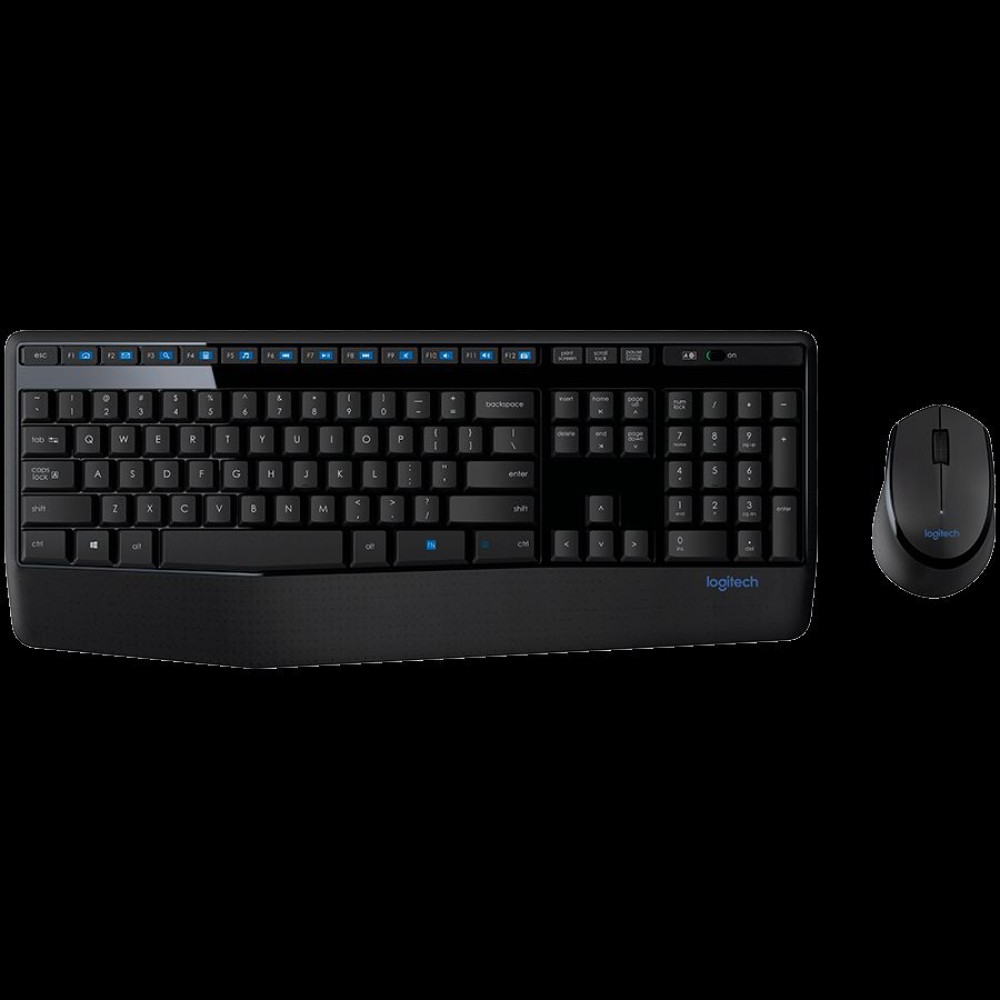 LOGITECH MK345 Wireless Combo - BLACK - RUS/INTNL