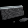 LOGITECH MK470 Slim Wireless Combo - GRAPHITE - RUS