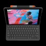 LOGITECH Slim Folio for iPad (7th, 8th, & 9th gen) - BT - GRAPHITE - RUS