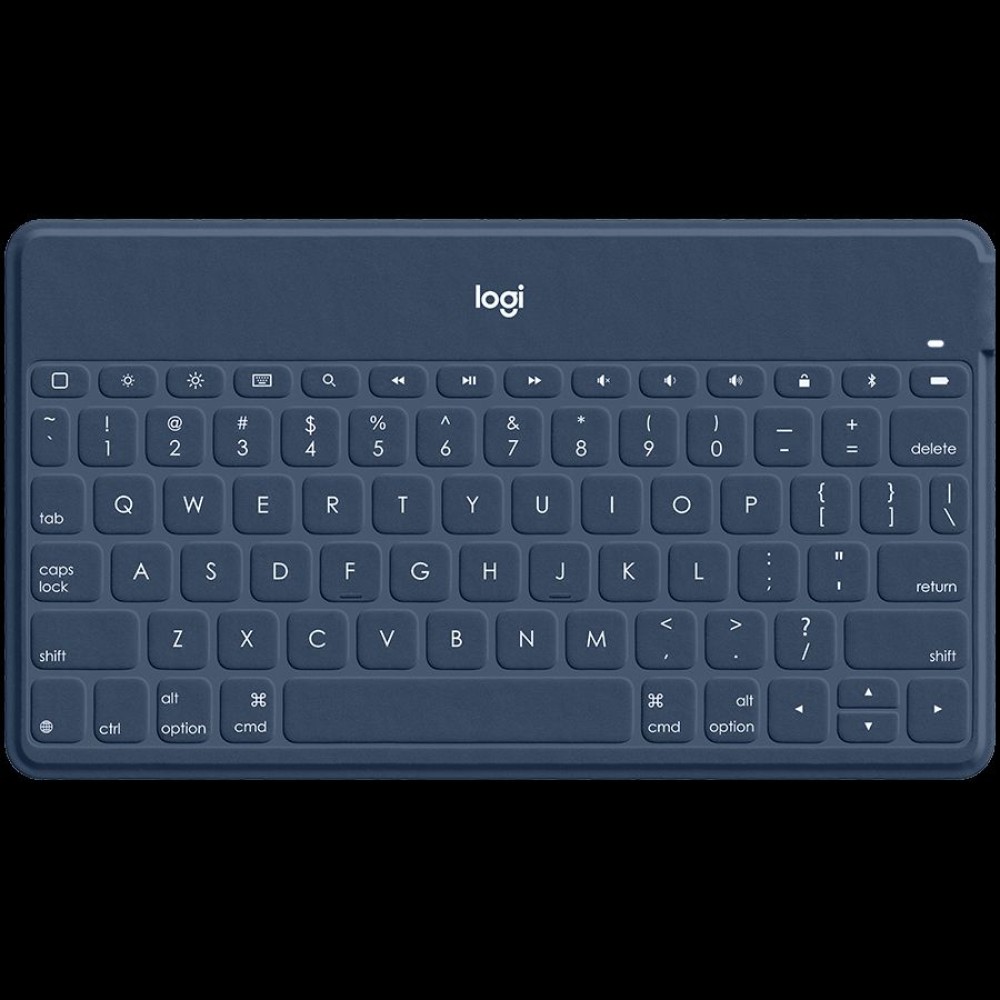 LOGITECH Keys-To-Go Bluetooth Portable Keyboard - CLASSIC BLUE - RUS