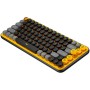 LOGITECH POP Keys Bluetooth Mechanical Keyboard - BLAST YELLOW - RUS