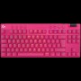 LOGITECH G PRO X TKL LIGHTSPEED Mechanical Gaming Keyboard - MAGENTA - US INT'l - TACTILE