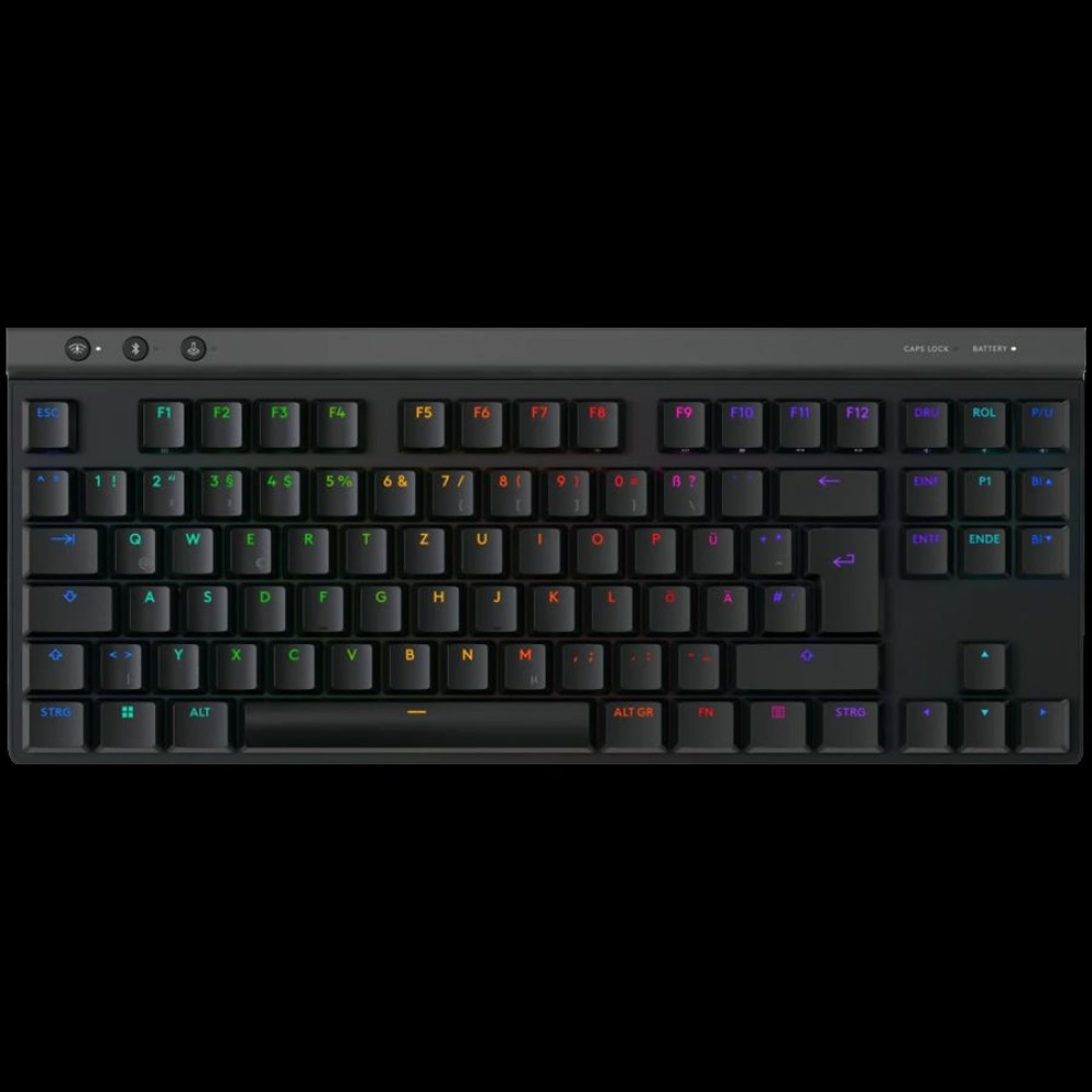 LOGITECH G515 LIGHTSPEED TKL - BLACK - US INT'L - 2.4GHZ/BT - EMEA28i-935 - TACTILE