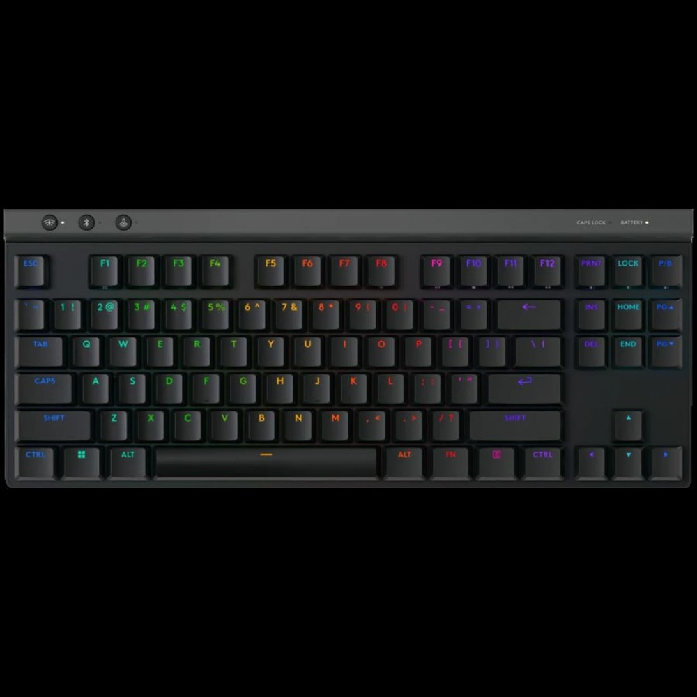 LOGITECH G515 TKL Gaming Keyboard - BLACK - US INT'L - 2.4GHZ/BT - EMEA28i-935 - TACTILE