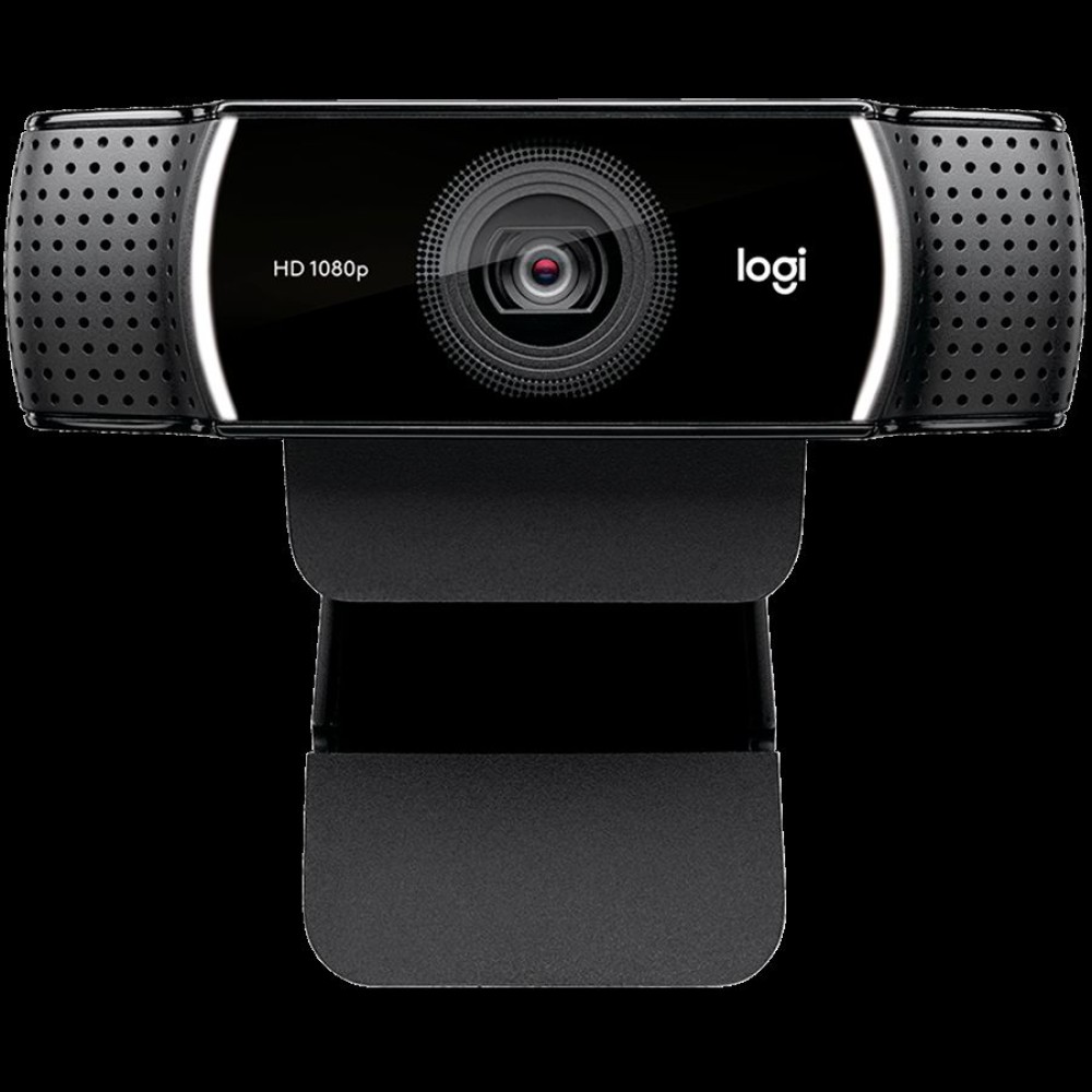 LOGITECH C922 Pro Stream Webcam - Tripod - BLACK - USB