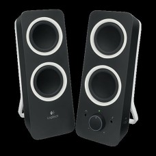 LOGITECH Z200 Stereo Speakers - SNOW WHITE - 3.5 MM - UK