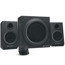 LOGITECH Z333 Speaker System 2.1 - BLACK - 3.5 MM