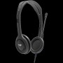 LOGITECH H111 Corded Stereo Headset - BLACK - 3.5 MM