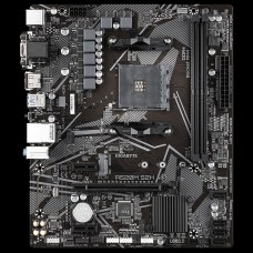 GIGABYTE MB AM4 A520 2 x DDR4 PCIe 3.0 1 x M.2 4 x SATA 1 x D-Sub port 1 x DVI-D port 1 x HDMI port Micro ATX