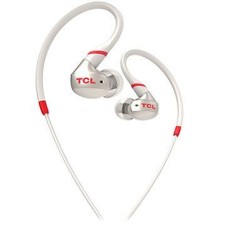 TCL In-ear Wired Sport Headset, IPX4, Frequency of response: 10-22K, Sensitivity: 100 dB, Driver Size: 8.6mm, Impedence: 16 Ohm, Acoustic system: closed, Max power input: 20mW, Connectivity type: 3.5mm jack, Color Crimson White