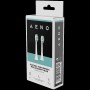 AENO Replacement toothbrush heads, White, Dupont bristles, 2pcs in set (for ADB0003/ADB0005 and ADB0004/ADB0006)