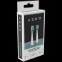 AENO Replacement toothbrush heads, White, Dupont bristles, 2pcs in set (for ADB0007/ADB0008)