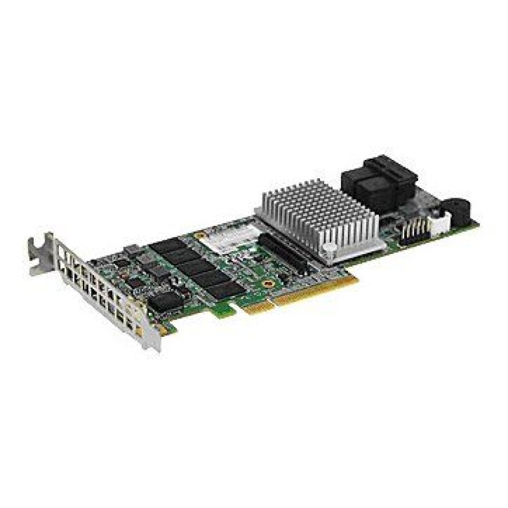 Контроллер Supermicro AOC-S3108L-H8iR-16DD 8 ports (Int), 12Gbs (SAS3), 2GB DDR3 Cache, RAID 0, 1, 5, 6, 10, 50, 60 - Low Profile