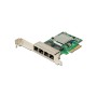 Плата сетевого контроллера Supermicro AOC-SGP-I4 3.9-inch Length, Low-Profile Standard Form Factor: PCI Express 2.1 (2.5GT/s or 5GT/s), 4 RJ-45 ports, Intel® I/O Acceleration Technology (I/O AT), VMDq, Next-Generation VMDq, and PC-SIG SR-IOV, Retail