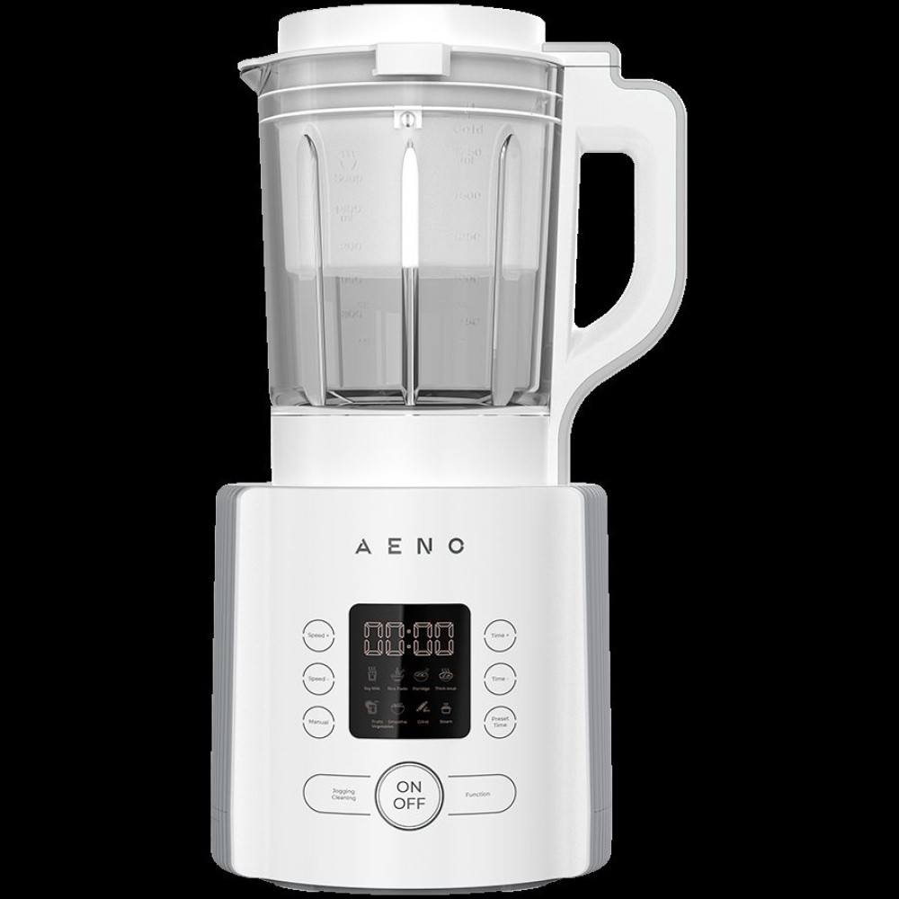 AENO Table Blender-Soupmaker TB1: 800W, 35000 rpm, boiling mode, high borosilicate glass cup, 1.75L, 8 automatic programs, 9 speeds, timer, preset time, LED-display