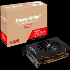 TUL PowerColor Video Card AMD Radeon RX 6500 XT ITX 4GB GDDR6 64bit, 1x DP, 1X HDMI, 1 fan, 1,5 slot