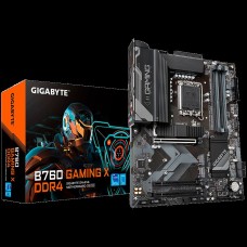 GIGABYTE MB B760 GAMING X DDR4 LGA1700, B760, 4xDDR4, DP + HDMI, 1xPCIe x16 4.0, 2xPCIe x1, 3xM.2, 4xSATA, 2.5GbE LAN, ATX