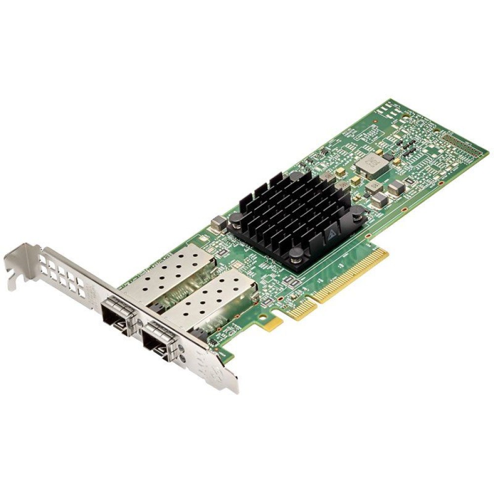 Сетевой адаптер Broadcom NetXtreme P225p (BCM957414A4142CC) 2x25GbE SFP28, PCIe3x8, Ethernet Adapter, LP + FH brackets incl, BOX