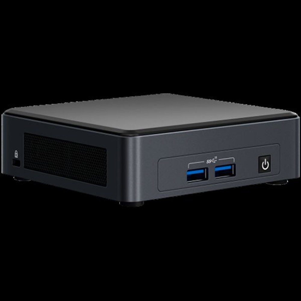 Intel NUC 11 Pro Kit NUC11TNKv7, EU cord, i7 vPro Processor with Irix Xe graphics, dual M.2 slot, 2xHDMI, 2x Thunderbolt 4 (USB-C+DP)