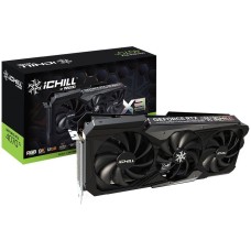 INNO3D NVIDIA Video Card RTX 4070Ti iChill X3 12GB GDDR6X 192 bit, 2550 MHz / 21 Gbps, 3x DP, HDMI, 3 fan, 3 slot