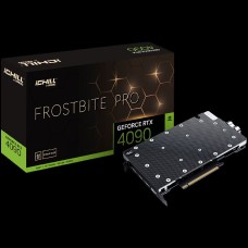 Inno3D Video Card GeForce RTX 4090 iChill Frostbite Pro 24GB GDDR6X 384-bit 2520 21Gbps 3xDP+HDMI Single slot, Power phase 24+4