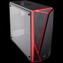 Corsair Carbide SPEC-04 Mid-Tower Termpered Glass Gaming Case, Black & Red, EAN:0843591032308