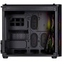 Corsair Crystal Series 280x RGB Tempered Glass Micro ATX PC Case, Black, EAN:0843591065191