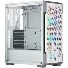 Corsair iCUE 220T RGB Airflow Tempered Glass Mid-Tower Smart Case, White, EAN:0840006609728