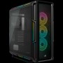 Corsair iCUE 5000T RGB Tempered Glass Mid-Tower Smart Case, Black