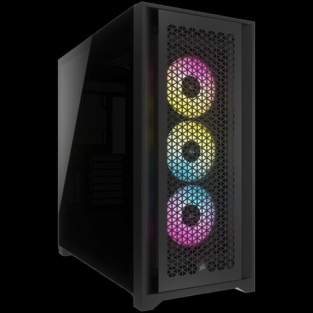 Corsair iCUE 5000D RGB Airflow Tempered Glass, Black, EAN: 840006694342