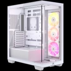 CORSAIR 3500X ARGB Mid-Tower PC Case - White