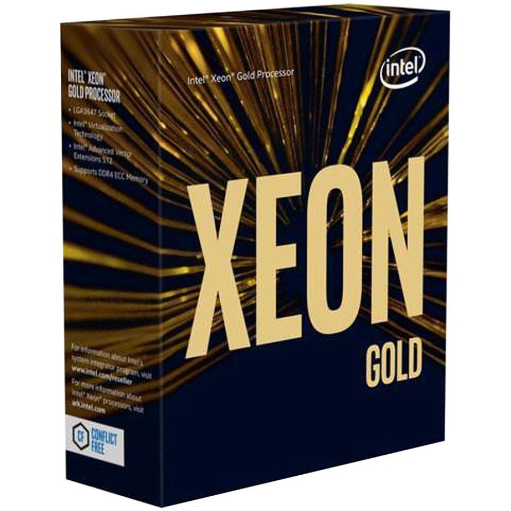 Intel CPU Server Xeon-SC 6142 (16-core, 16/32 Cr/Th, 2.60Ghz, HT, Turbo, 22MB, noGfx, 3xUPI 10.40GT/s, DDR4-2666, 2xFMA_AVX-512, Adv.RAS, FC-LGA14-3647 Socket-P), Tray