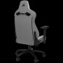 CORSAIR TC200 Soft Fabric Gaming Chair, Standard Fit - Light Grey/White