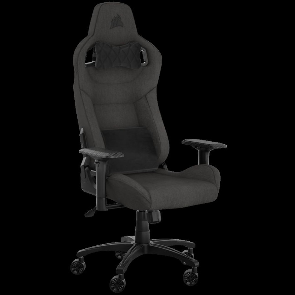 CORSAIR T3 Rush 2023 Fabric Gaming Chair - Charcoal