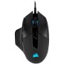 Corsair NIGHTSWORD RGB, Performance Tunable FPS/MOBA Gaming Mouse, Black, Backlit RGB LED, 18000 DPI, Optical (EU version), EAN:0843591098434