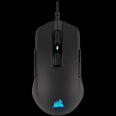 Corsair M55 RGB PRO Ambidextrous Multi-Grip Gaming Mouse, Black, Backlit RGB LED, 12400 DPI, Optical (EU version), EAN:0840006607762