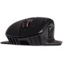 Corsair DARK CORE RGB PRO SE, Wireless FPS/MOBA Gaming Mouse with SLIPSTREAM Technology, Black, Backlit RGB LED, 18000 DPI, Optical, Qi® wireless charging certified (EU version), EAN:0840006616054