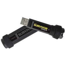 Corsair Flash Survivor Stealth USB 3.0 128GB, Military-Style Design, Plug and Play, EAN:0843591066396