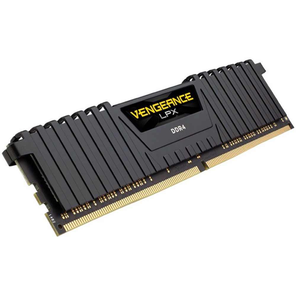 Corsair DDR4, 3000MHz 16GB 1x16GB Dimm, Unbuffered, 16-20-20-38, XMP 2.0, Vengeance LPX black Heatspreader, Black PCB, 1.35V, EAN:0843591077897