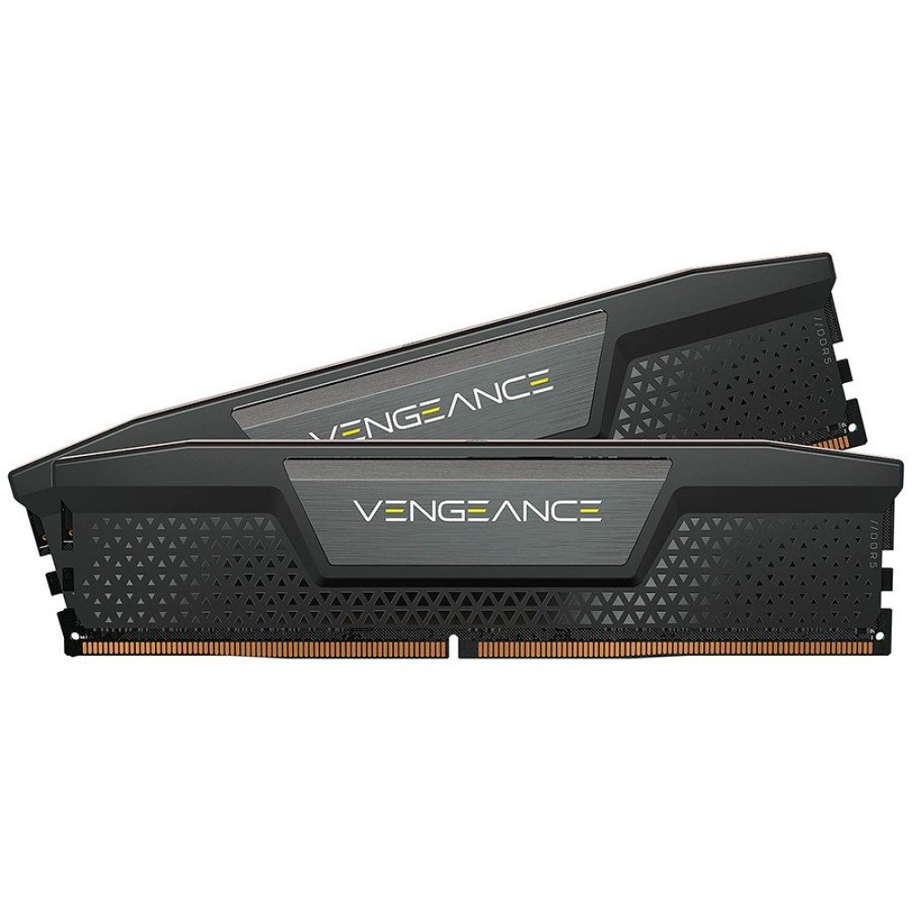 Corsair DDR5, 4800MT/s 32GB 2x16GB DIMM, Unbuffered, 40-40-40-77, Std PMIC, XMP 3.0, VENGEANCE DDR5 Black Heatspreader, Black PCB, 1.1V, EAN:0840006659310