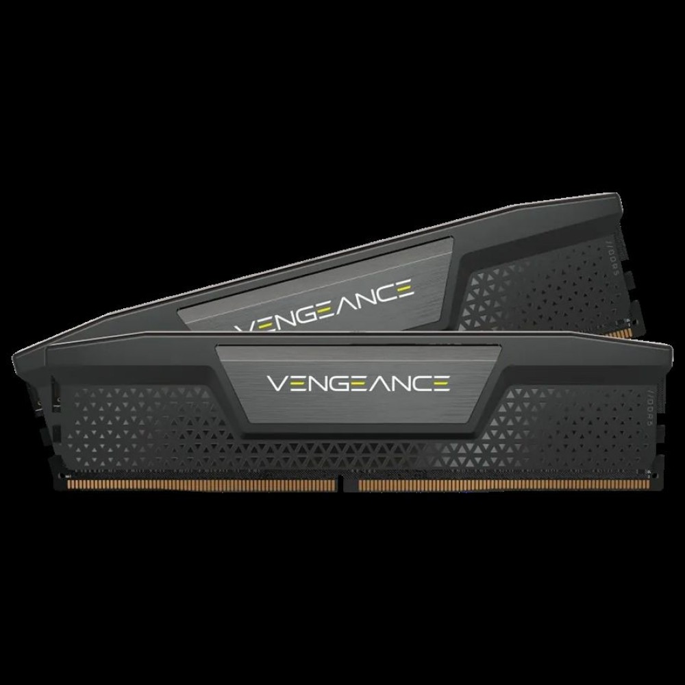 Corsair DDR5, 7200MT/s 32GB 2x16GB DIMM, Unbuffered, 34-44-44-96, OC PMIC, XMP 3.0, VENGEANCE DDR5 Black Heatspreader, Black PCB, 1.45V, for Intel 700 Series