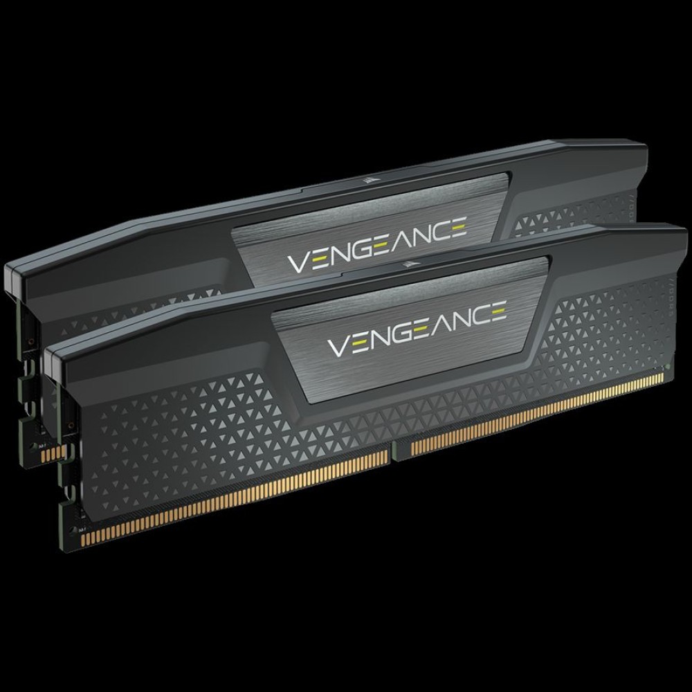 Corsair DDR5, 5200MT/s 48GB 2x24GB DIMM, Unbuffered, 38-38-38-84, XMP 3.0, VENGEANCE DDR5 Black Heatspreader, 1.25V, EAN:0840006665014