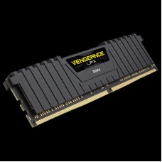 Corsair DDR4, 2400MHz 8GB 1x8GB DIMM, Unbuffered, 16-16-16-39, XMP 2.0, Vengeance LPX black Heatspreader, Black PCB, 1.2V, EAN:0843591084680