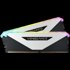 Corsair DDR4, 3200MHz 32GB 2x16GB Dimm, Unbuffered, 16-20-20-38, XMP 2.0, Vengeance RGB RT Heatspreader, RGB LED, Black PCB, 1.35V, for AMD Ryzen, EAN:0840006650560