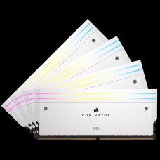 CORSAIR DOMINATOR TITANIUM 64GB (4 x 16GB) DDR5 6400 CL32-40-40-84 1.40V Intel XMP - WHITE
