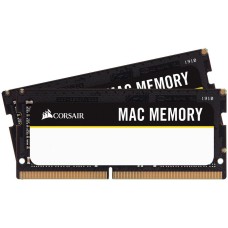 Corsair DDR4, 2666MHz 32GB 2x16GB Apple SODIMM, Unbuffered, 18-18-18-43, Black PCB, 1.2V, EAN:0840006611493