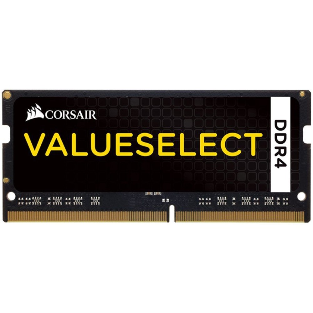 Corsair DDR4, 2133MHz 8GB 1x260 SODIMM, Unbuffered, 15-15-15-36, Black PCB, 1.2V, EAN:0843591067379