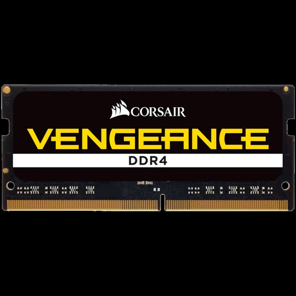 Corsair DDR4, 3200MHz 16GB 1x16GB SODIMM, Unbuffered, 22-22-22-53, Black PCB, 1.2V