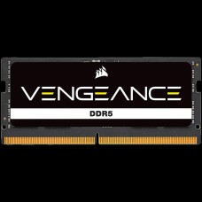 Corsair DDR5, 4800MT/s 32GB 1x32GB SODIMM, Unbuffered, 40-40-40-77, Black PCB, Std PMIC, 1.1V, VENGEANCE DDR5 SODIM, EAN:0840006662242