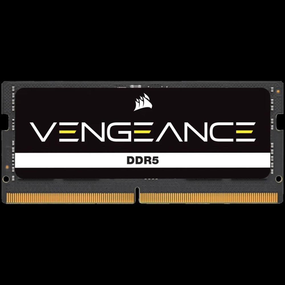 Corsair VENGEANCE DDR5 SODIMM 32GB (1x32GB) DDR5-5600 (PC5-44800) C48 1.1V Corsair VENGEANCE DDR5 SODIMM 32GB (1x32GB) DDR5-5600 (PC5-44800) C48 1.1V